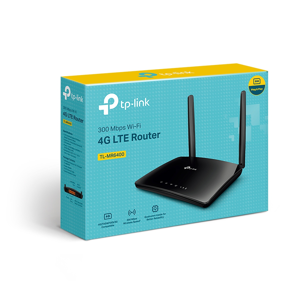 مودم N300 Mbps Wireless N 4G LTE تی پی-لینک TL-MR6400